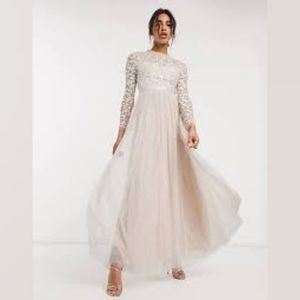 Needle & Thread Embellished Maxi Dress